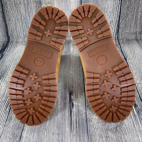 Timberland Womens Waterproof Roll Down Teddy Fleece Wheat TB08329R - Picture 4 of 8